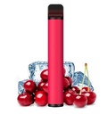 Vaper "Vaporizador" 600 Puffs sin Nicotina sabor Cherry ice "Cereza" y toque helado - Pod Cigarrillo electrónico Vapeo para Dejar de Fumar