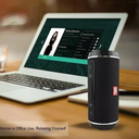 Altavoz Bluetooth Inalámbrico Portátil Exteriores Potente con Batería TG116C (Camuflaje Militar) Radio FM Reproductor USB Micro SD TF MP3 Player