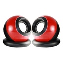 Altavoz cable F800 Redondos Rosas, Smartphone, Tablet, Movil, Consola, MP3, MP4, Telefono, Ordenador sobremesa