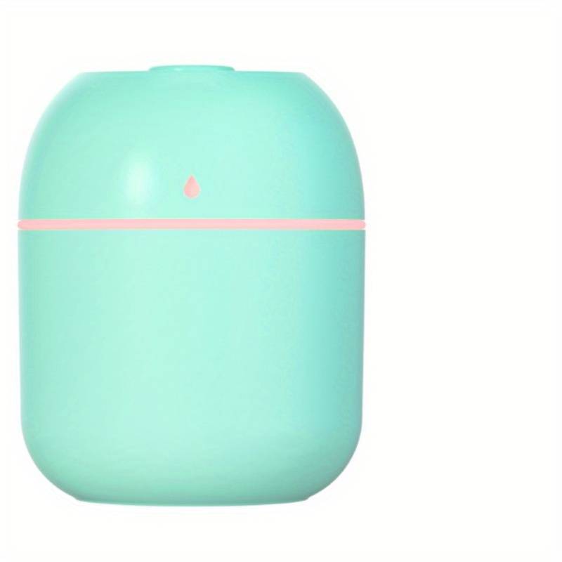 Humificador Ultrasónico Portátil, Aromaterapia H2O - Difusor de Aceite, Esencias, Aromas, LED Multicolor - Básico Blanco