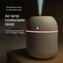 Humificador Ultrasónico Portátil, Aromaterapia H2O - Difusor de Aceite, Esencias, Aromas, LED Multicolor - Básico Blanco
