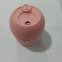 Humificador Ultrasónico Portátil, Aromaterapia H2O - Difusor de Aceite, Esencias, Aromas, LED Multicolor - Divertido, Infantil, Niños, Niñas, Blanco Animal, Gato