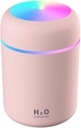 Humificador Ultrasónico Portátil, Aromaterapia H2O - Difusor de Aceite, Esencias, Aromas, LED Multicolor - Fashion, Estilo, Diseño Gris