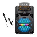 Altavoz Bluetooth Inalámbrico Portátil Exteriores Potente  6,5" Grande BT6116 - con Batería - Mando Micrófono Karaoke Radio FM Reproductor USB Micro SD TF MP3 Player Gran Potencia