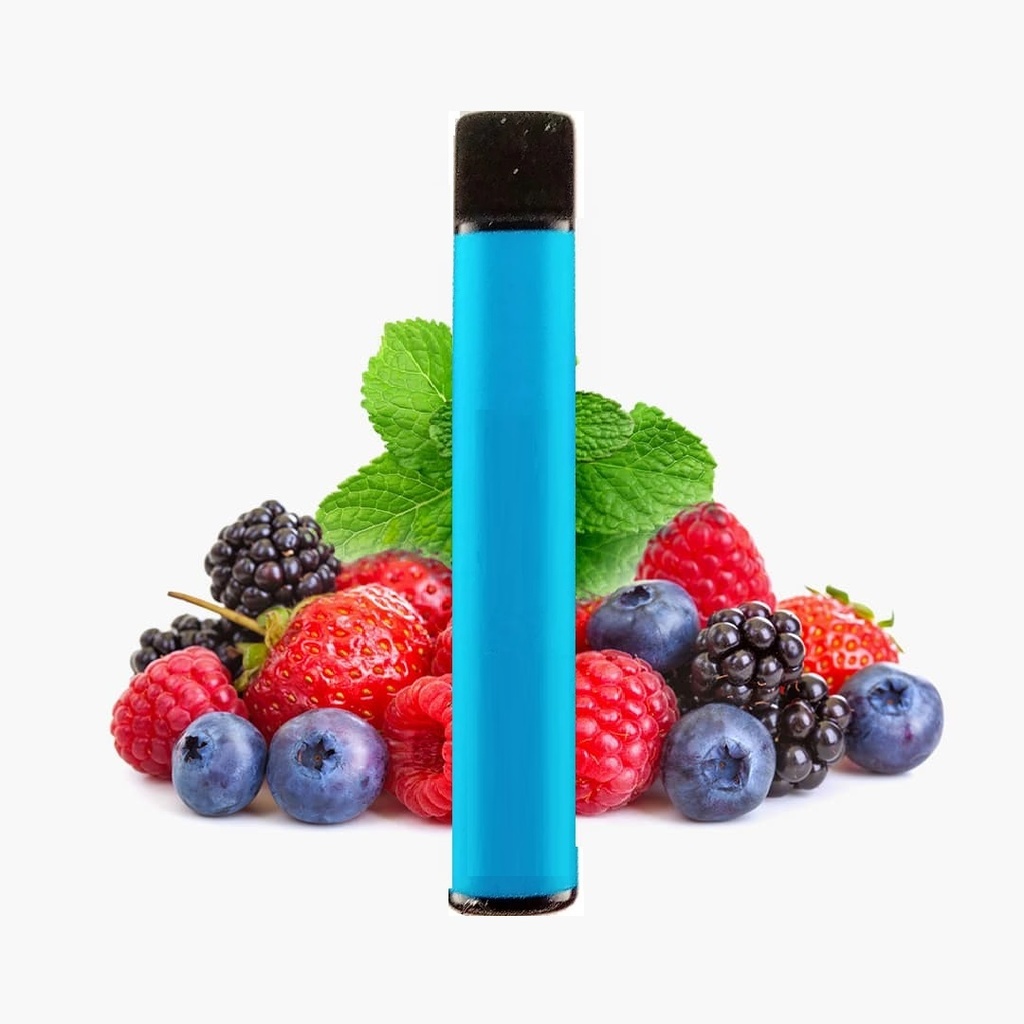 Vaper "Vaporizador" 600 Puffs sin Nicotina MR Blue - Pod Cigarrillo electrónico Vapeo para Dejar de Fumar