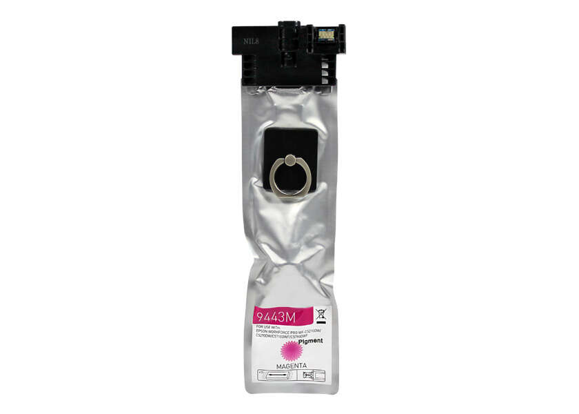 Epson T9443 Epson WC5210DW WC5290DW WC5710DW Workforce Pro WFC5790DW Ref. C13T944340 Magenta 3000 Pag. Cartucho Compatible Tinta Pigmentada