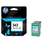 HP 343 Color (19ml) XL Doble /6540/6620/5740/5745/5940/6840/6540/9800/PSC1610 Cartucho Compatible