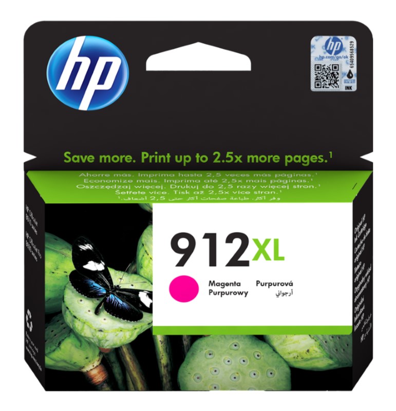 HP Officejet 8012/8014/8015/8017 - 912XL - Magenta - 3YL82AE - "Original"