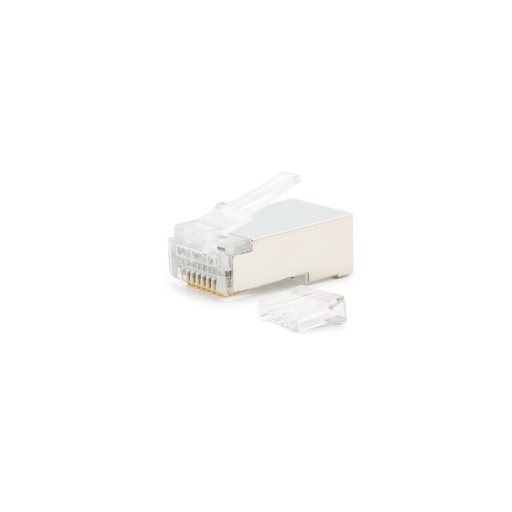 [10.21.0203] Nanocable Conector para Cable de Red RJ45 Cat.6 FTP 8 Hilos 10uds.