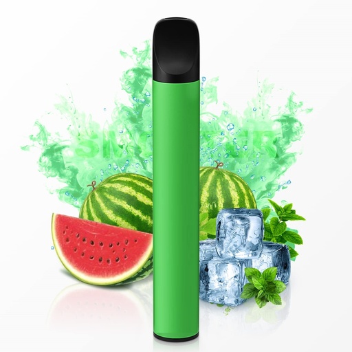 [GA-FU00025] Vaper "Vaporizador" 600 Puffs sin Nicotina sabor Watermelon ice "Sandia" y toque helado - Pod Cigarrillo electrónico Vapeo para Dejar de Fumar