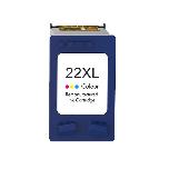 [C9352C] HP Deskjet nº 22 XL XXL Doble Capacidad Compatible Color 2400/3940/1360/1460/2360/F380/F4180/PSC1410/Officejet 4315/5615 Cartucho Compatible 22XL